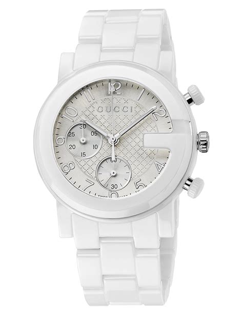 white gucci watches